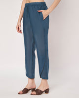 Midnight Blue Elegance Kurta Set