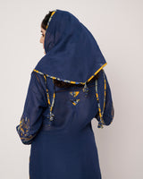 Midnight Bloom Kurta Set with Dupatta and Pants