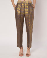 Smoky Charm Wrap Kurta Set