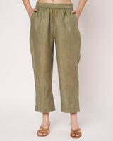 Forest Glow Embroidered Jacket Set