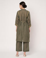Meadow Mist Buttoned Kurta Set