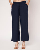 Striped Overlay Jacket with Navy Co-ord Set