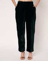 Green Embroidered Kurta Set