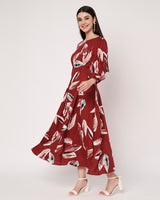 Printed Cotton Rayon Dress
