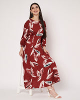 Printed Cotton Rayon Dress
