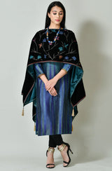 Ethireal Hues Velvet Shrug