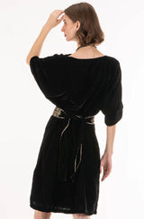 Modest Musings Velvet Dress