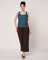 Denim Grace Kurta with Inner