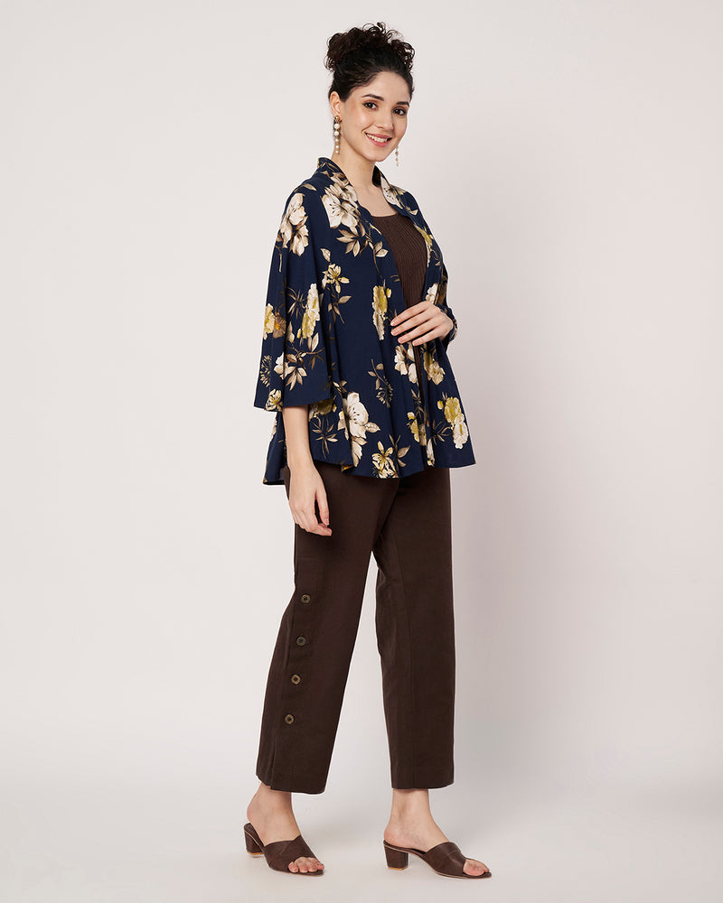 Floral Aura Rayon Top