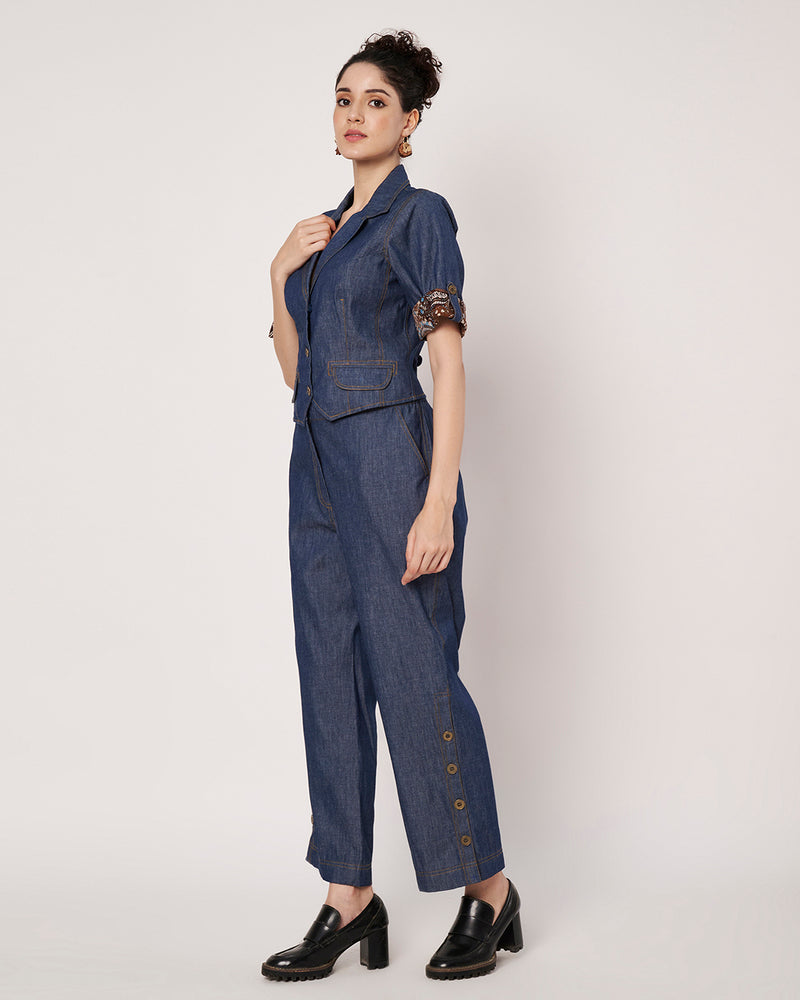 Indigo Edge Co-ord Set