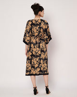 Golden Petals  One Piece Dress