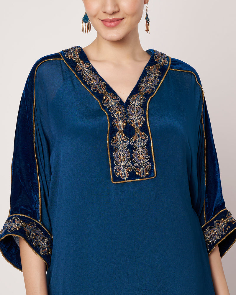 Royal Velvet Kurta Set with Inner