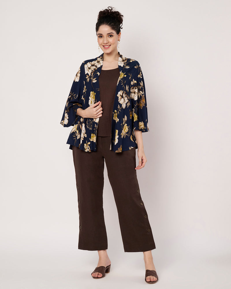 Floral Aura Rayon Top