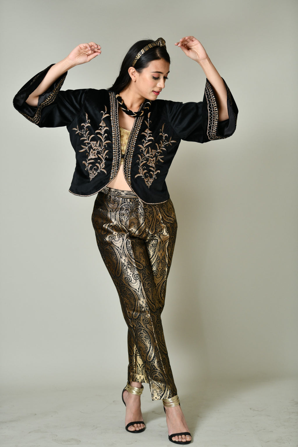 Brocade Pants – Old Rose Clothing