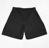 Ladder lace detailing straight shorts