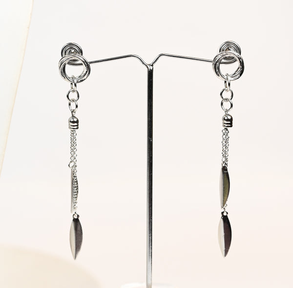 Silver Plated Linking Earring