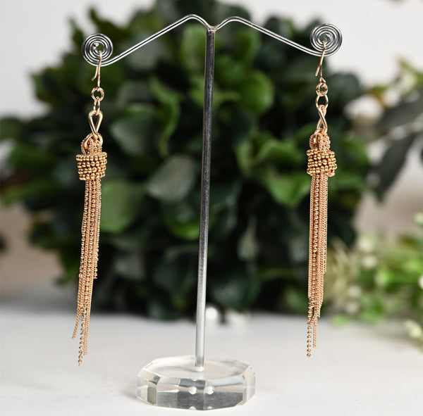 Gold Plated Ball Earring