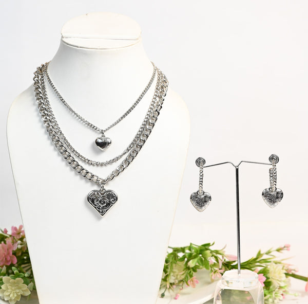 Glamorous Silver Plated Set