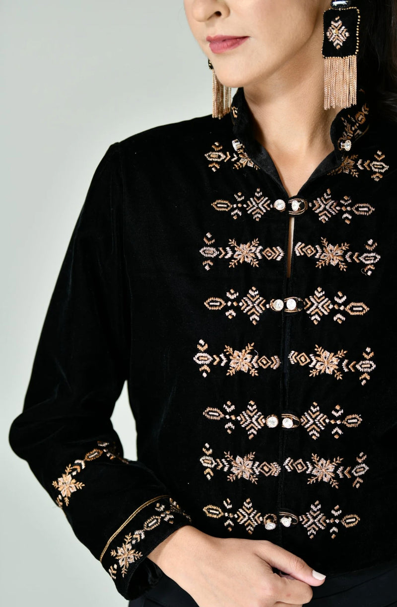 Inspiration Militare Embroidered Jacket